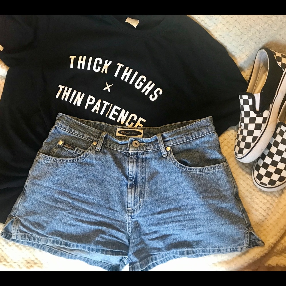 Blue Asphalt Vintage 90’s Denim Shorts
